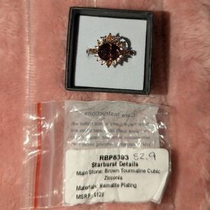 Ring Bomb Party Ring - Starburst Details - Size 9 - BRAND NEW